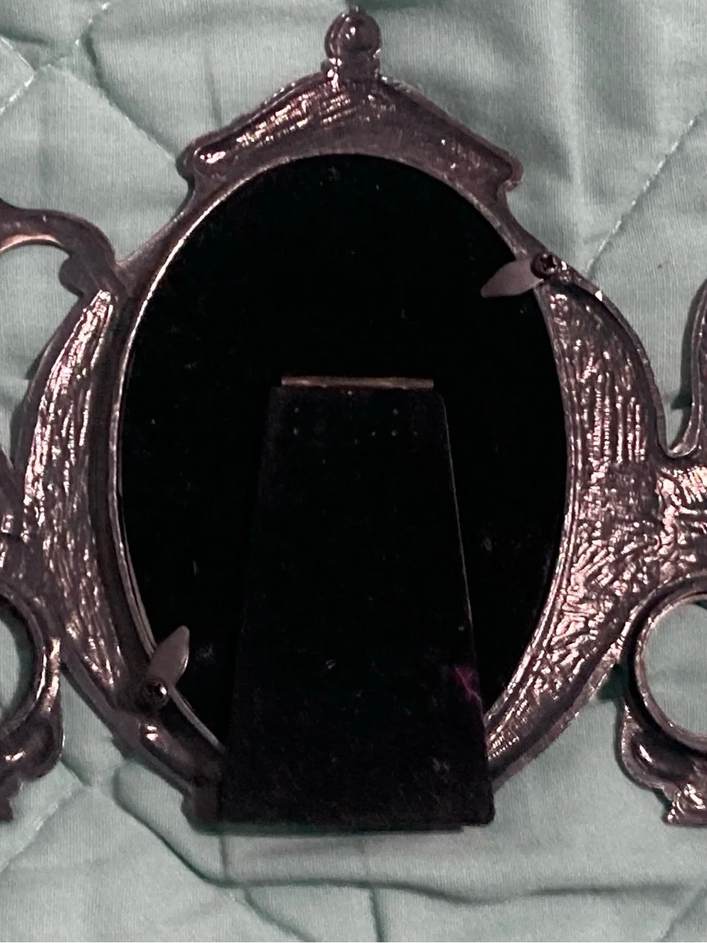 Unique Victorian style, silver, teapot, picture frame